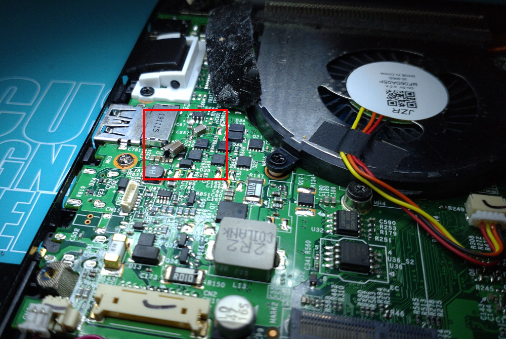 Traces of manual rework